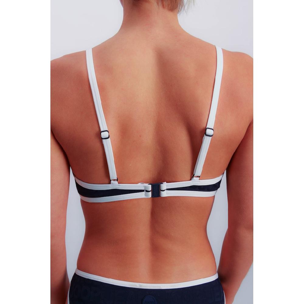 JOOP Bustier-Bikini-Top »JEANS LOGOGRAM«
