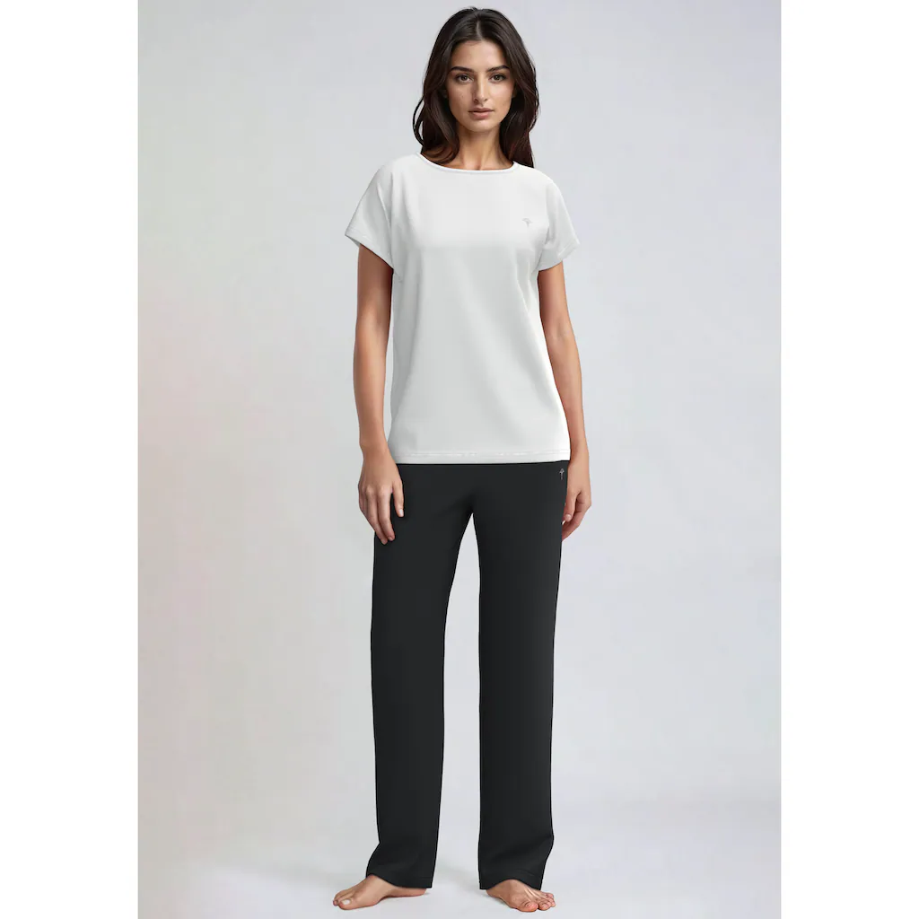 JOOP Homewearhose »Cosy« mit elegantem High-Waist-Design