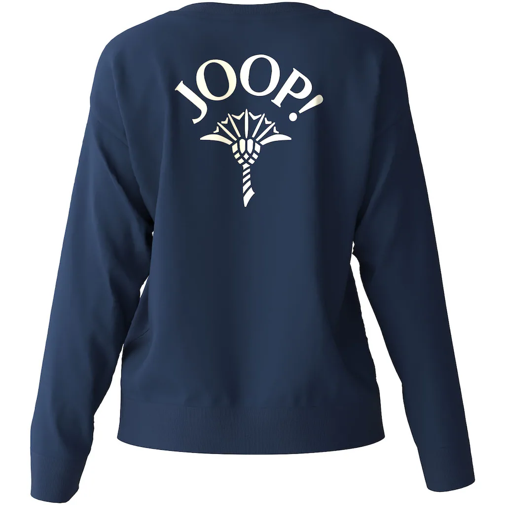 JOOP Sweatshirt »Comfort« Mit Plakativem Logodruck Auf Der Rückseite
