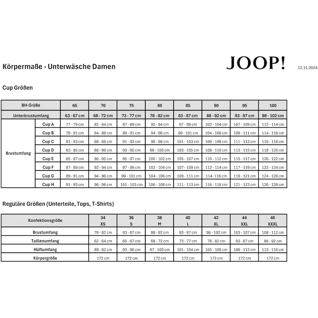 JOOP T-Shirt-BH »Beautiful« Mit Diskreter Spitzenverzierung Am Rand