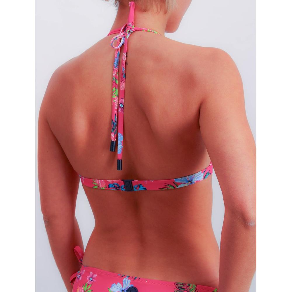 JOOP Triangel-Bikini-Top »JEANS HIBISCUS«