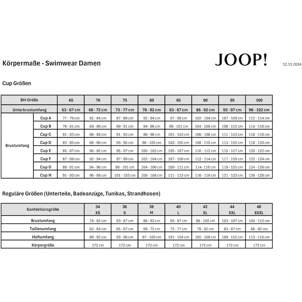 JOOP Triangel-Bikini-Top »Stripes«