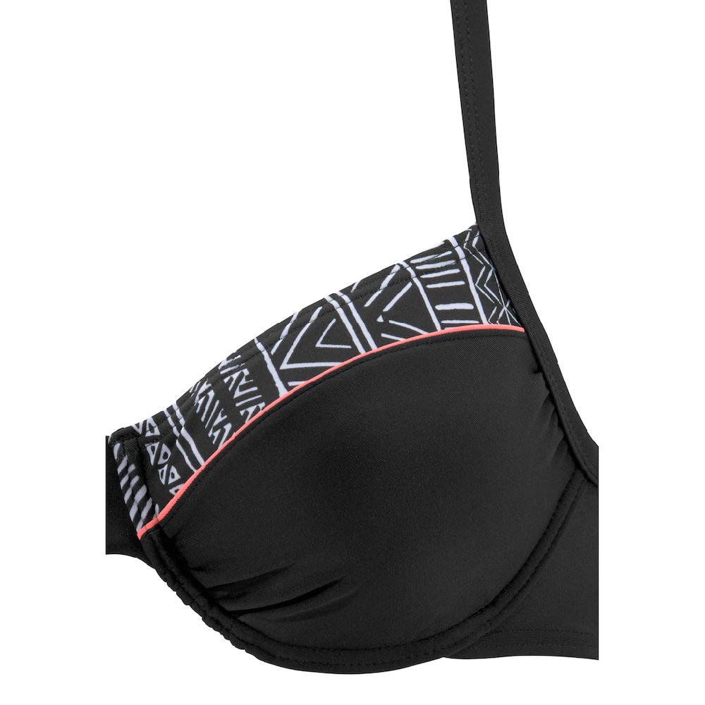 KangaROOS Bügel-Bikini Mit Modischem Print Verstellbare Träger ▷ Für
