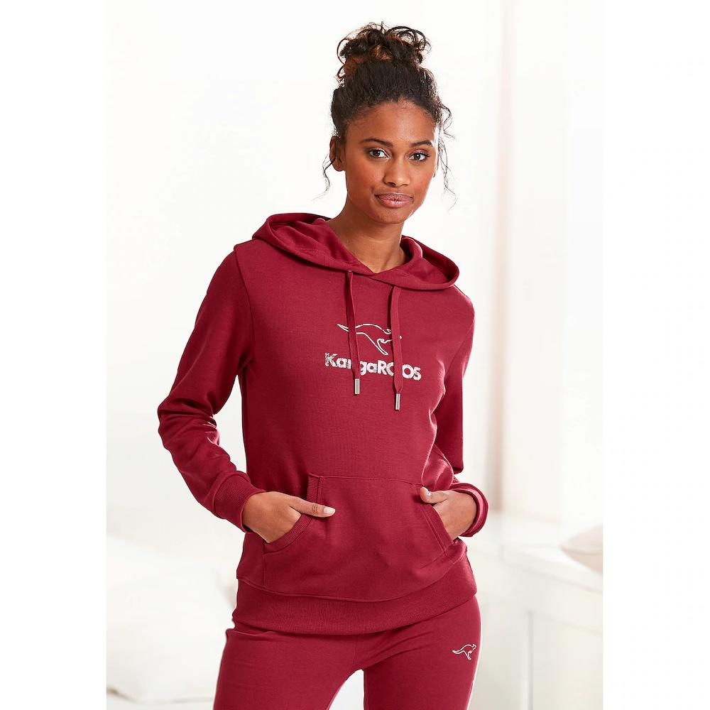 KangaROOS Hoodie mit Kängurutasche Loungewear Loungeanzug