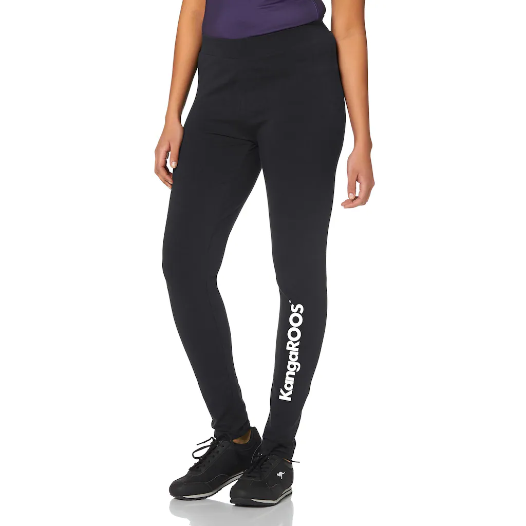 KangaROOS Leggings »Doppelpack« (Packung 2 Tlg. 2er-Pack) Große Größen
