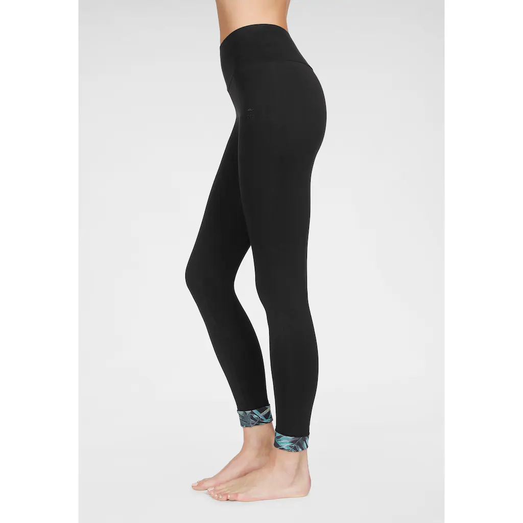 KangaROOS Leggings Mit Bedruckten Aufschlag