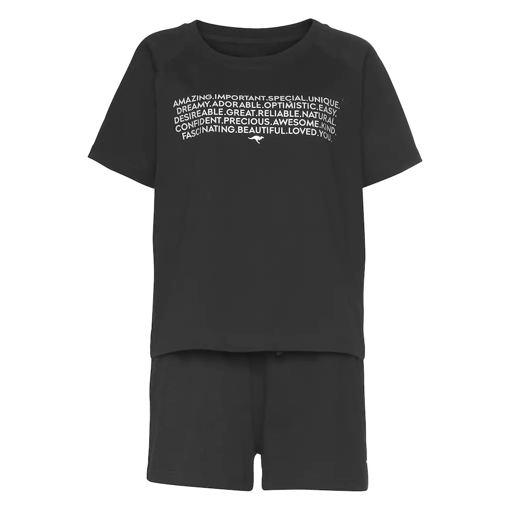 KangaROOS Shorty (2 Tlg.) Mit Slogan-Frontdruck Kaufen