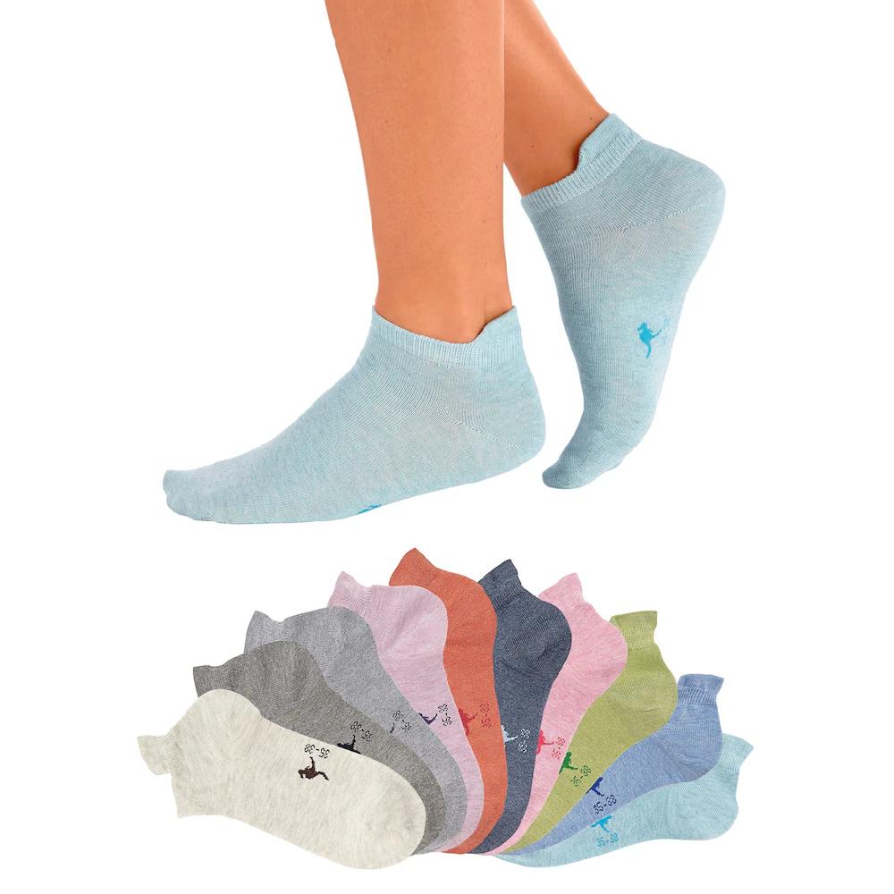KangaROOS Sneakersocken (Packung 10 Paar) Mit Verlängertem Bündchen Hinten Bestellen