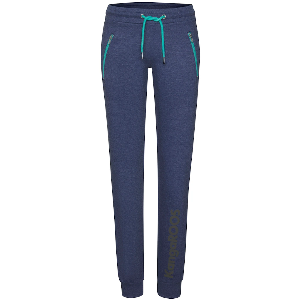 KangaROOS Sweathose Mit Kontrastfarbenen Details Loungewear