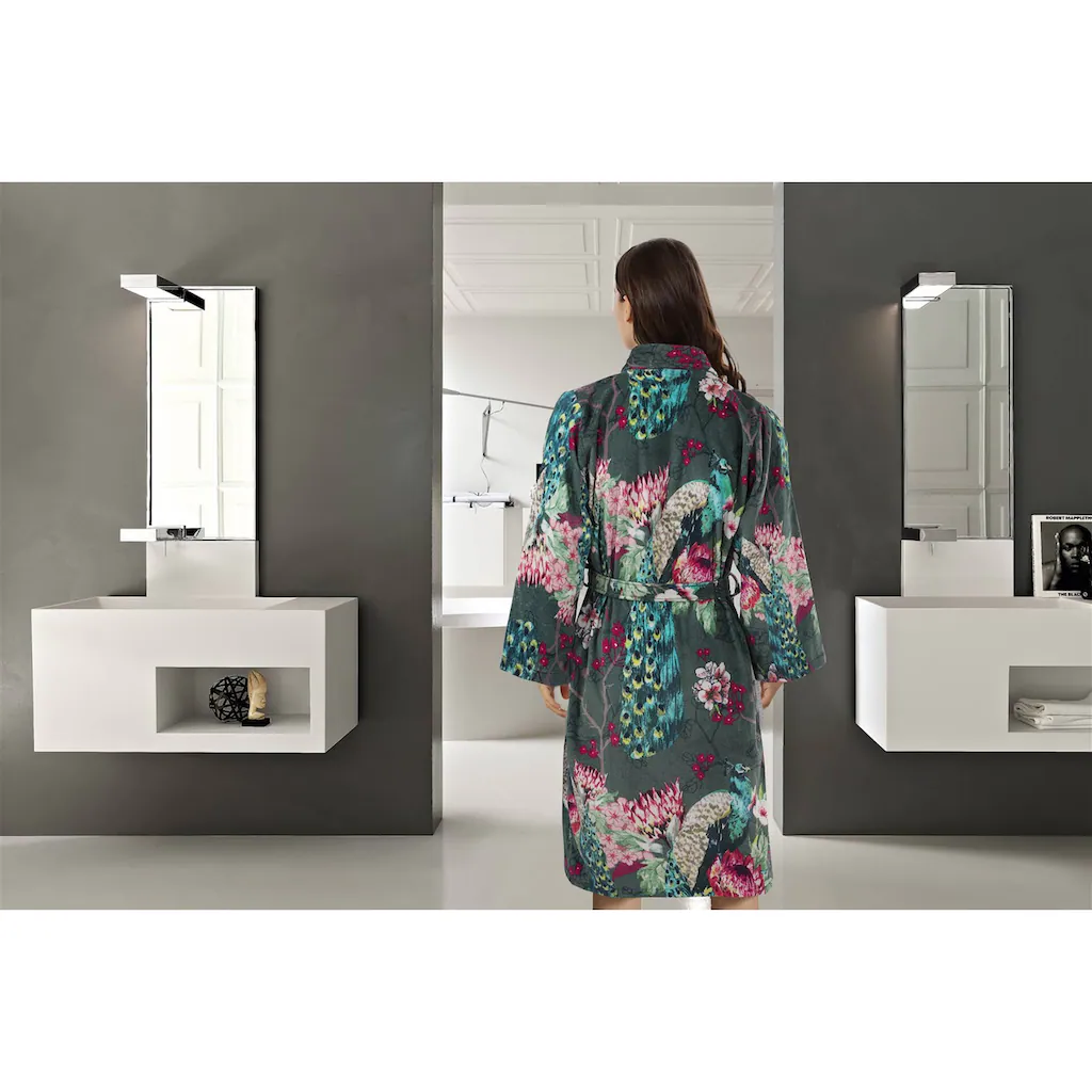 Kenda Sand Bademantel »Blossom 125« (1 St.) Bequem Wohlfühlqualität Mit Gürtel Kaufen