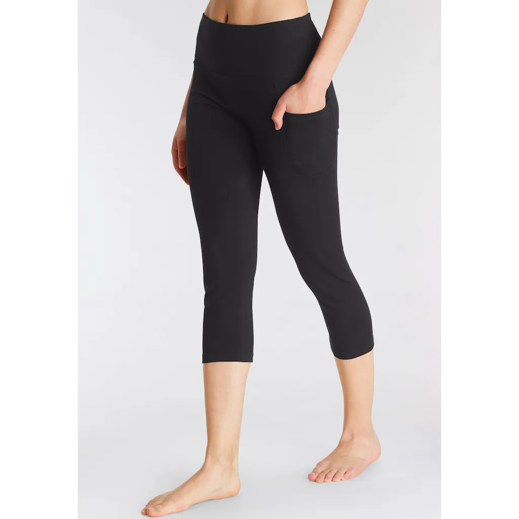LASCANA ACTIVE 3/4-Leggings mit Handytasche Loungewear