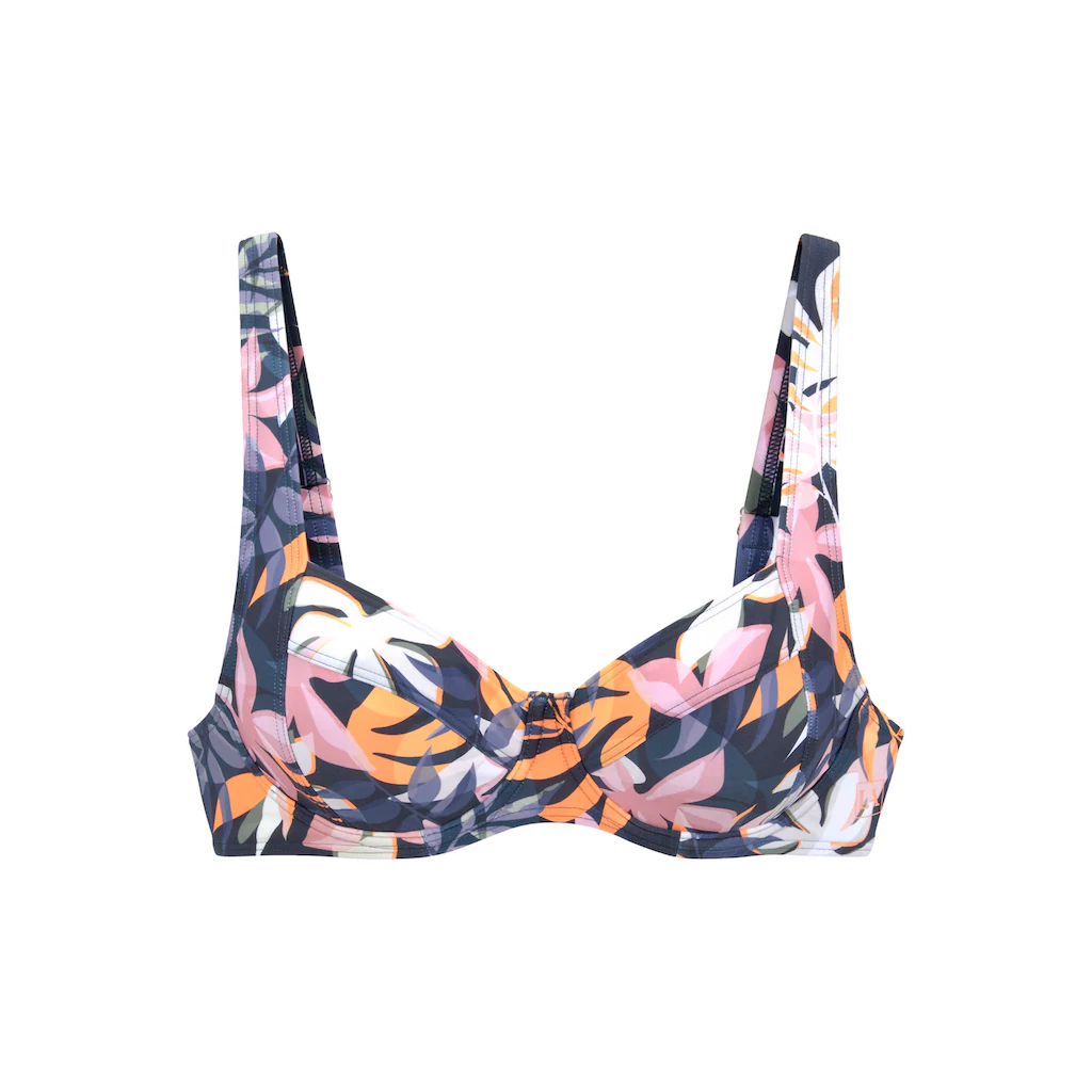 LASCANA ACTIVE Bügel-Bikini-Top »Wave« Breite Träger ▷ Für