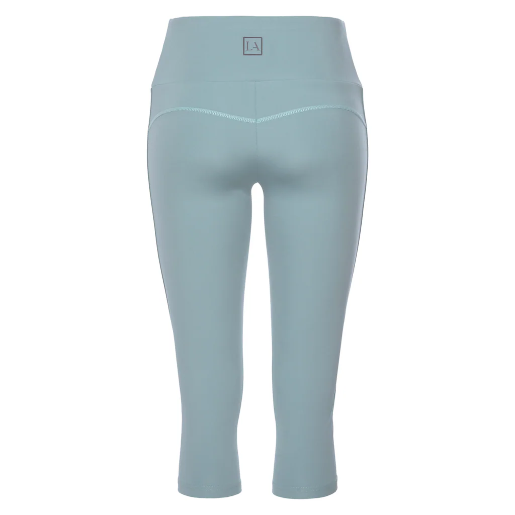 LASCANA ACTIVE Caprileggings Mit Seitlichem Logotape