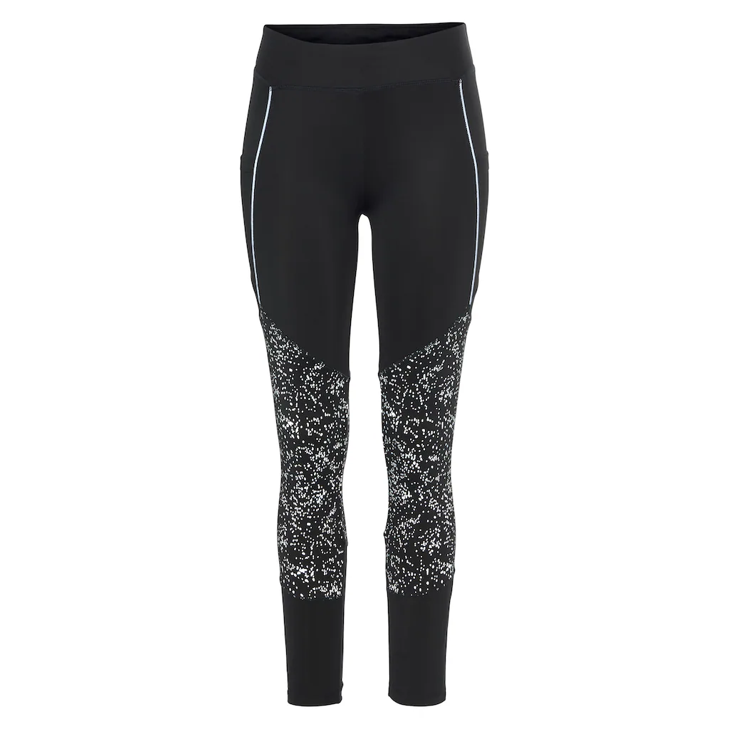 LASCANA ACTIVE Funktionsleggings Mit Reflektierenden Print