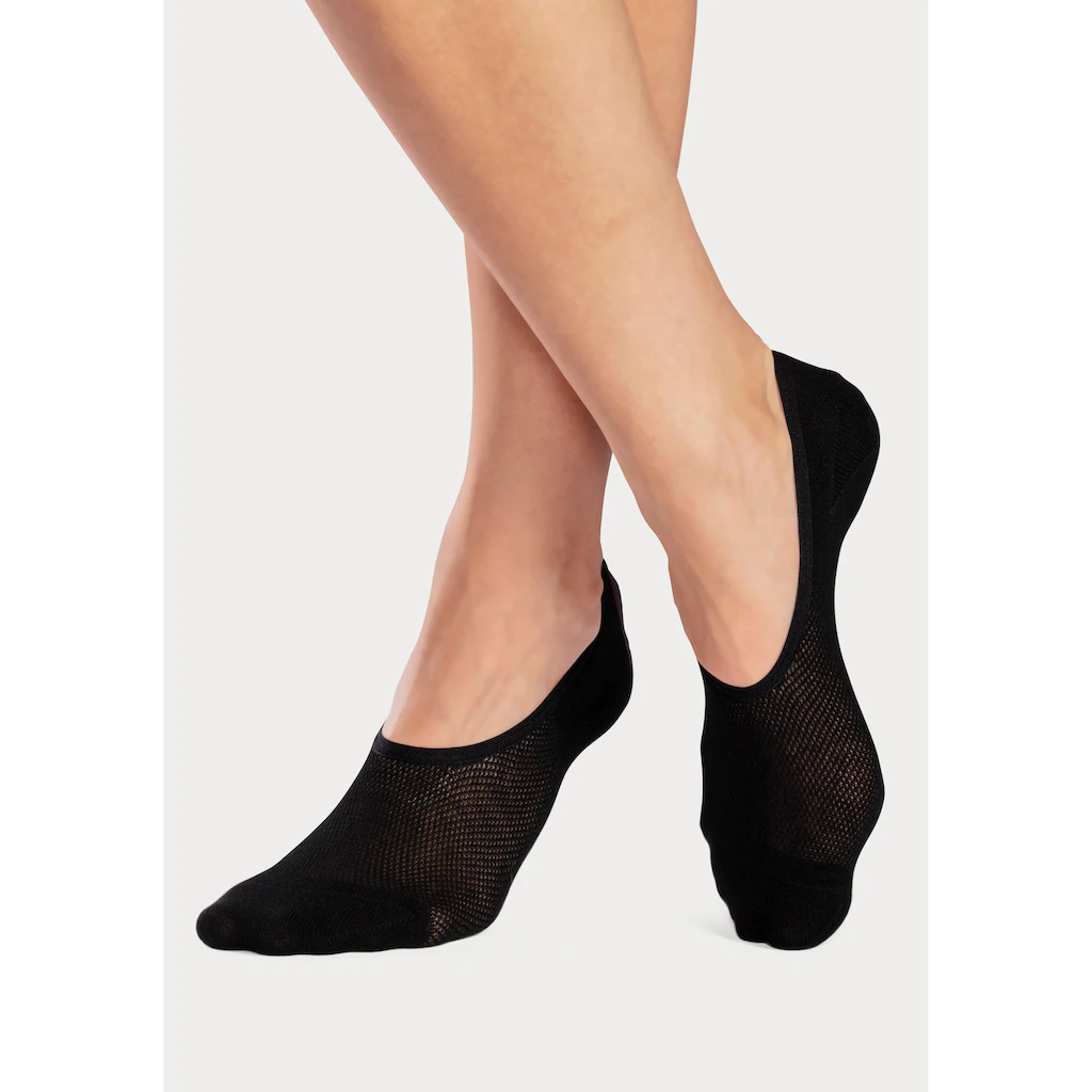LASCANA ACTIVE Füßlinge (Packung 3 Paar) Mit Pikee Struktur ▷ Für