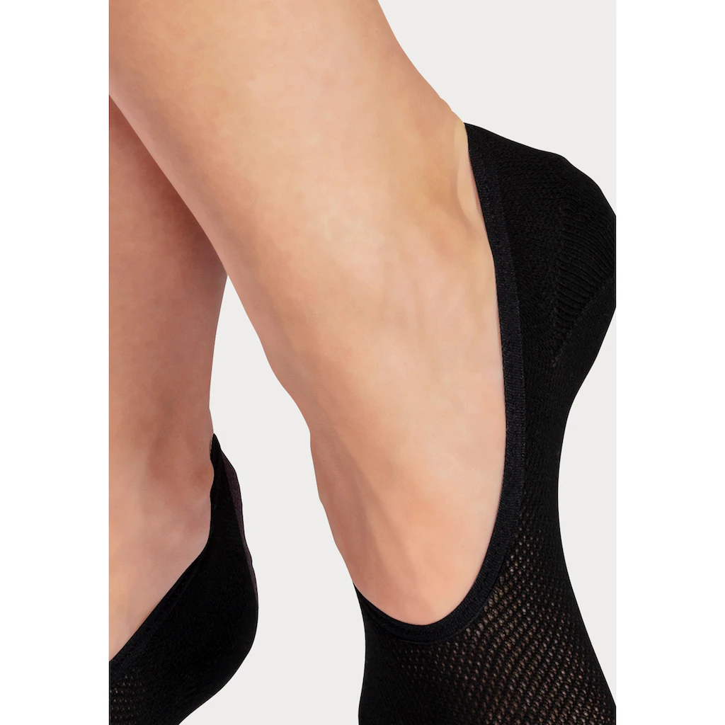 LASCANA ACTIVE Füßlinge (Packung 3 Paar) Mit Pikee Struktur ▷ Für