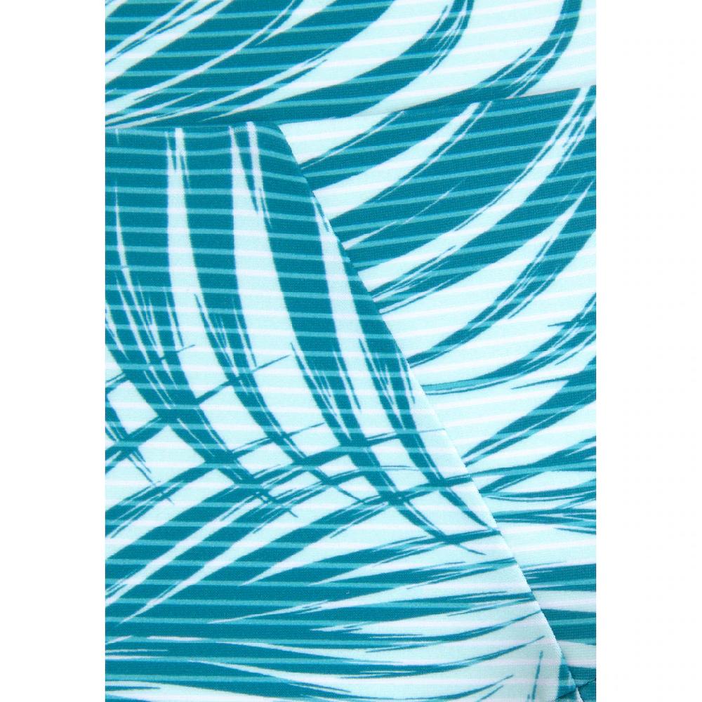 LASCANA ACTIVE Highwaist-Bikini-Hose »Coal« Im Mustermix Aus Palmen Und Streifen ▷ Für