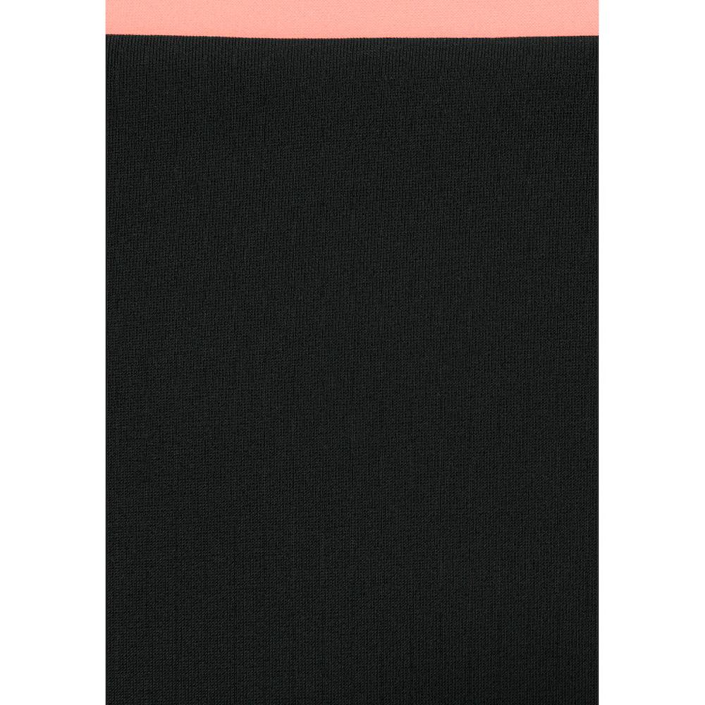 LASCANA ACTIVE Highwaist-Bikini-Hose »Janni« Mit Kontrastfarbigen Bündchen Kaufen