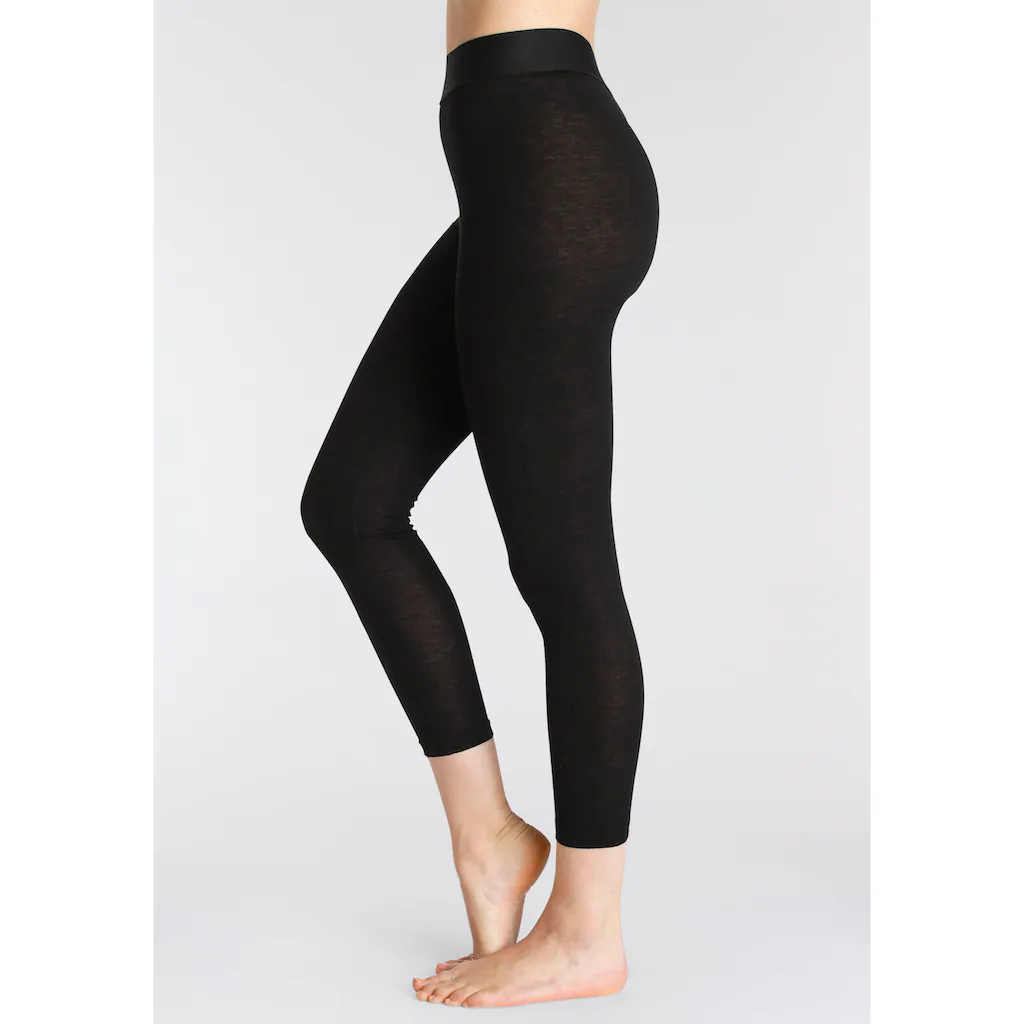 LASCANA ACTIVE Leggings in angenehmer Wollqualität