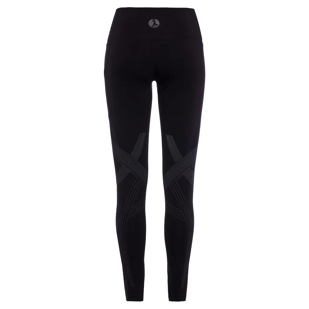 LASCANA ACTIVE Leggings Mit Optischen Reflektorprint Und Handytasche Loungewear