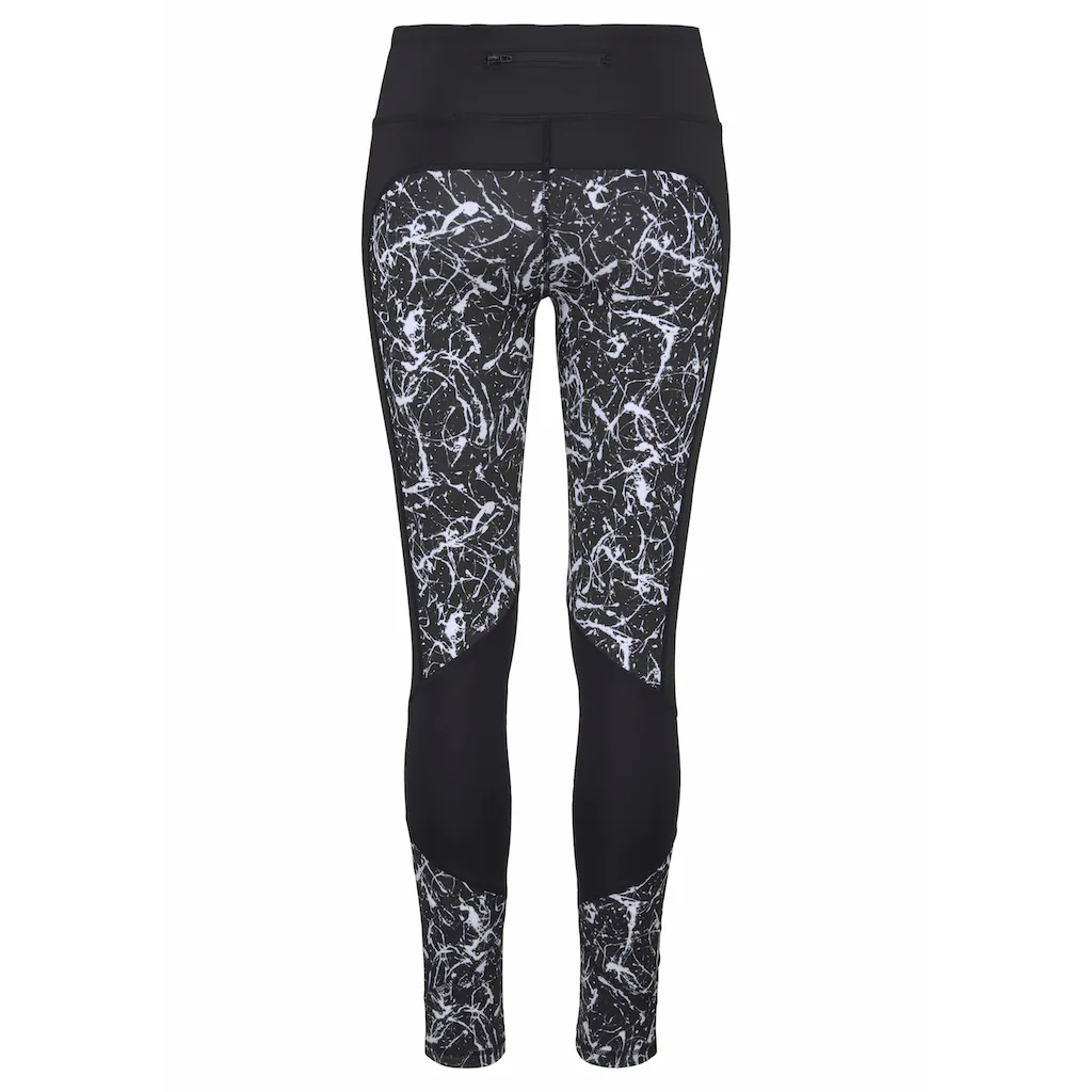 LASCANA ACTIVE Leggings »Splash« Sporthose Mit Allover Muster