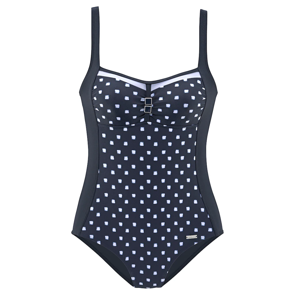 LASCANA Badeanzug Eingearbeitete Softcups Verstellbare Träger Modisches Druckdesign Online Bestellen
