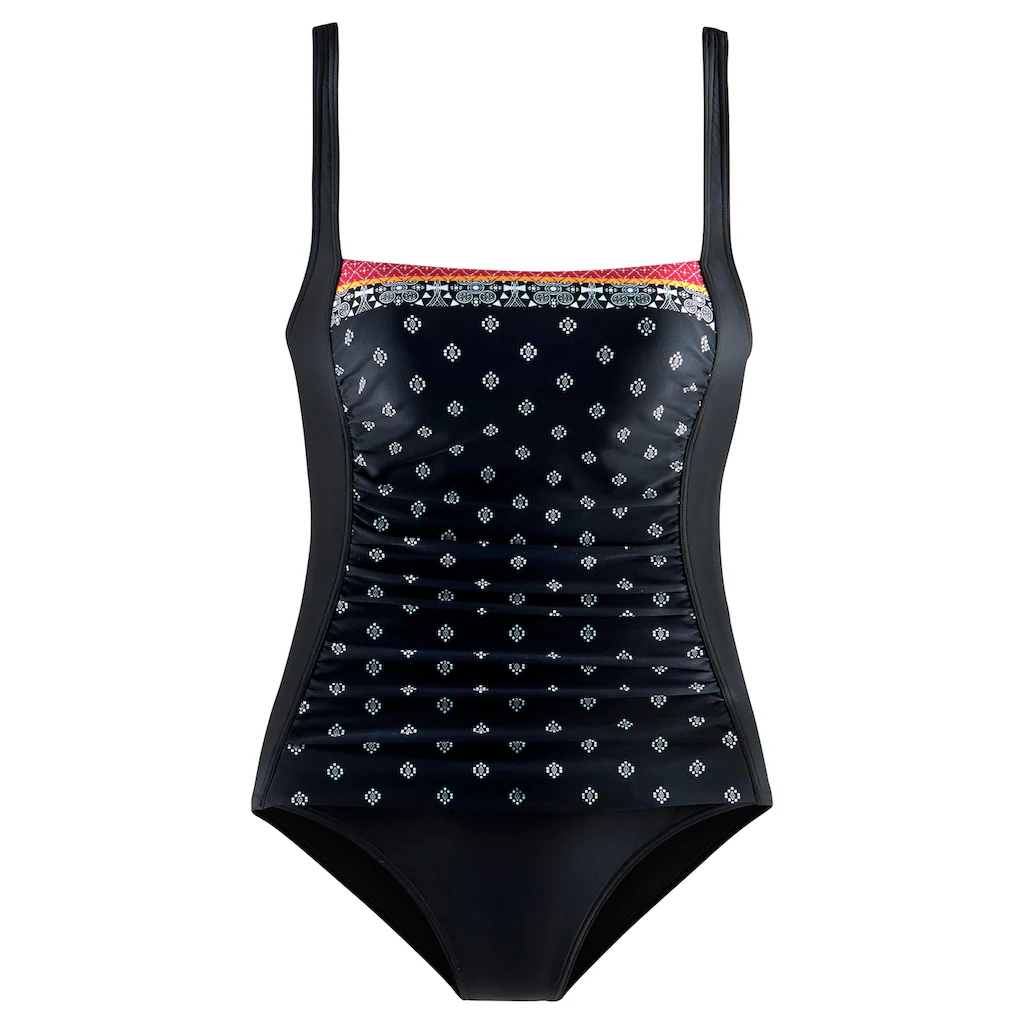 LASCANA Badeanzug »Kimer« Mit Modernem Print Und Shaping-Effekt Kaufen