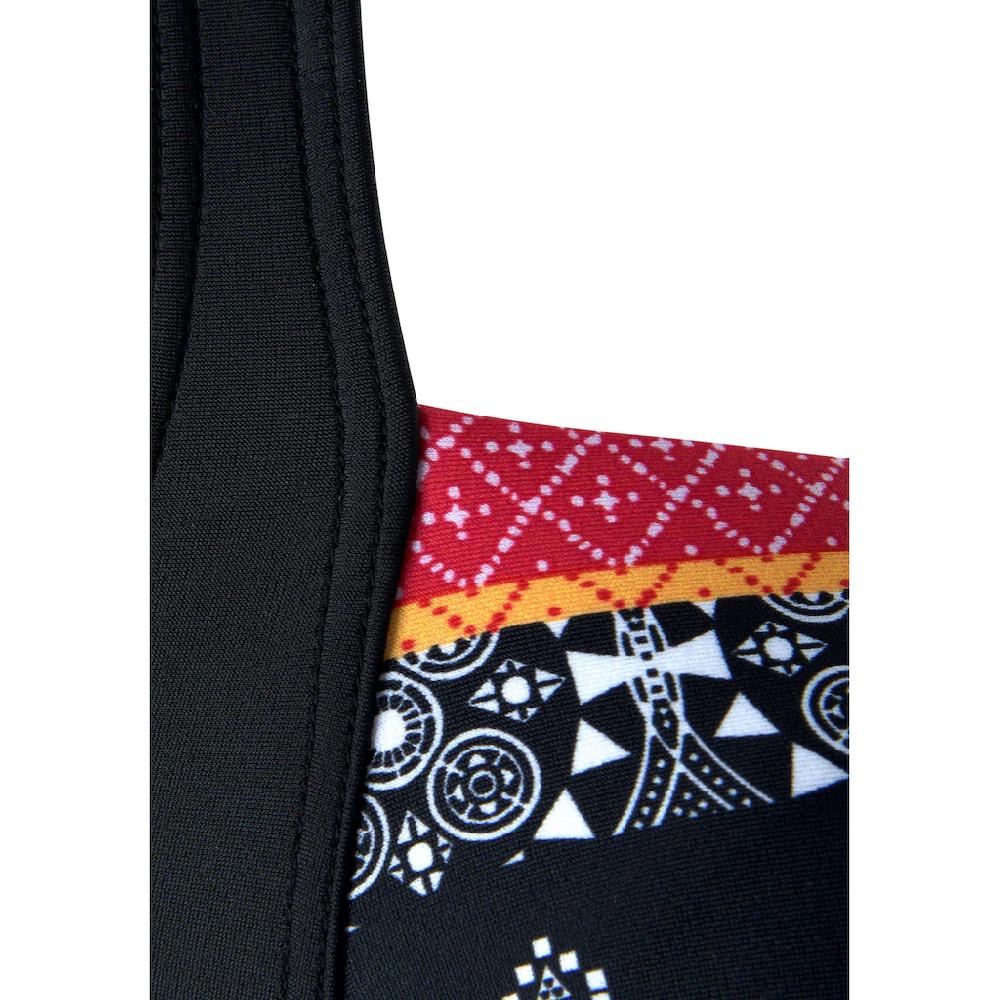 LASCANA Badeanzug »Kimer« Mit Modernem Print Und Shaping-Effekt Kaufen