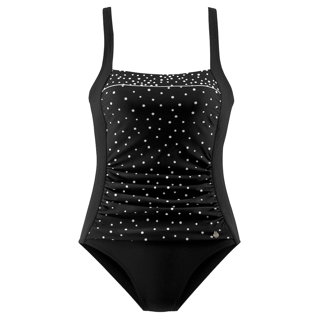 LASCANA Badeanzug »Leona« Mit Miedereinsatz Eingearbeitete Softcups Mit Unterbrustgummi Kaufen