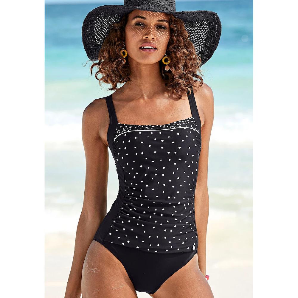 LASCANA Badeanzug »Leona« mit Miedereinsatz eingearbeitete Softcups mit Unterbrustgummi kaufen