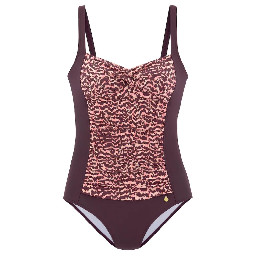LASCANA Badeanzug Mit Bedruckter Front ▷ Für
