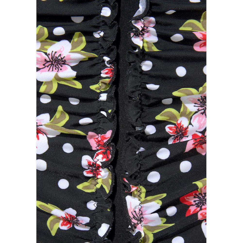 LASCANA Badeanzug Mit Floralem Print Und Shaping-Effekt Online Kaufen