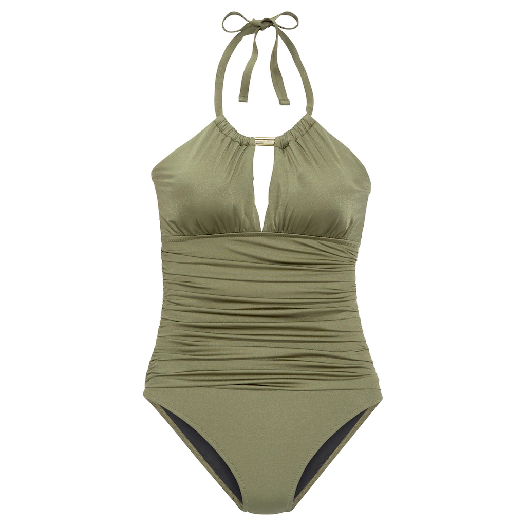 LASCANA Badeanzug Mit Gerafften Details Online Bestellen