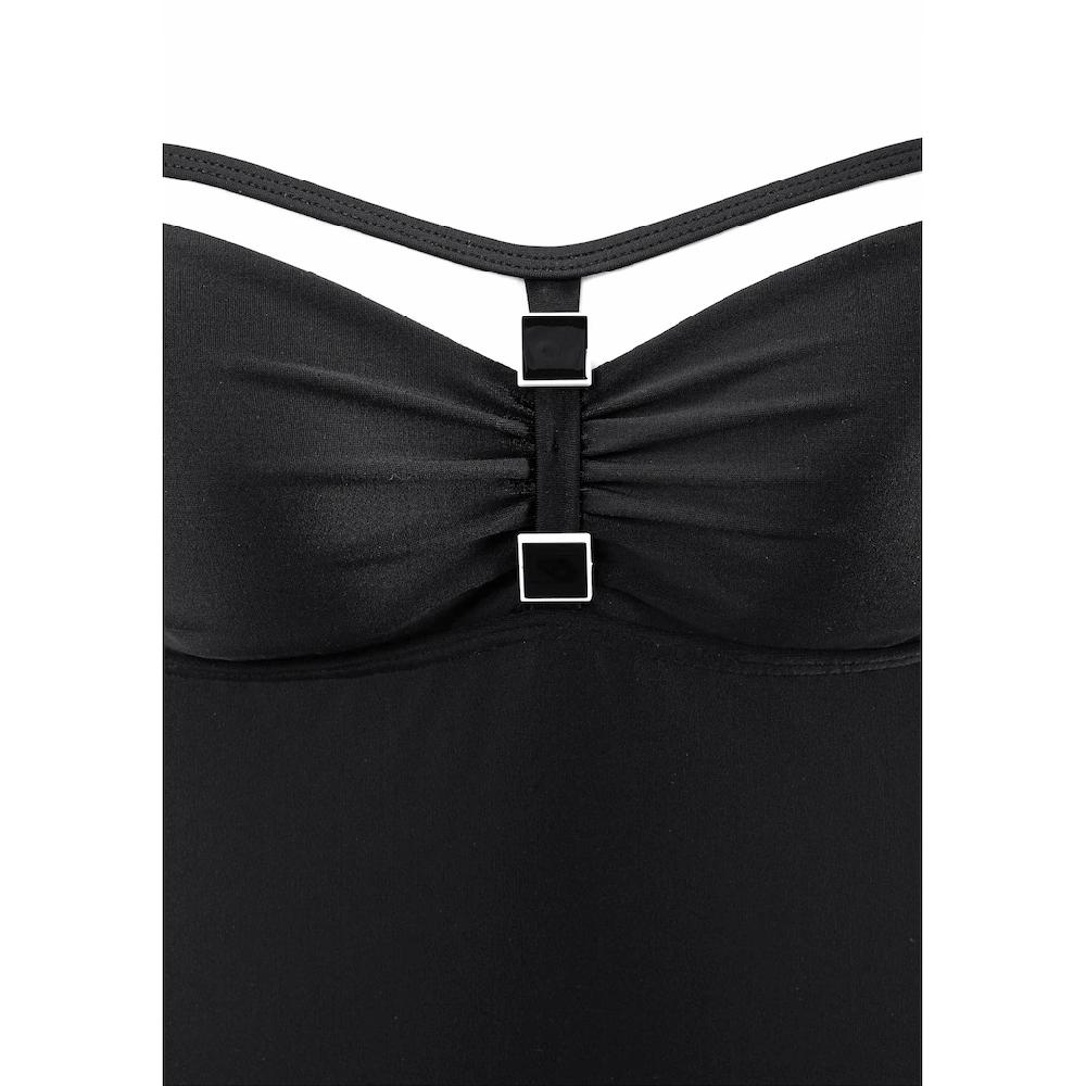 LASCANA Badeanzug Mit Kontrastdetails Und Shaping-Effekt Online Bestellen