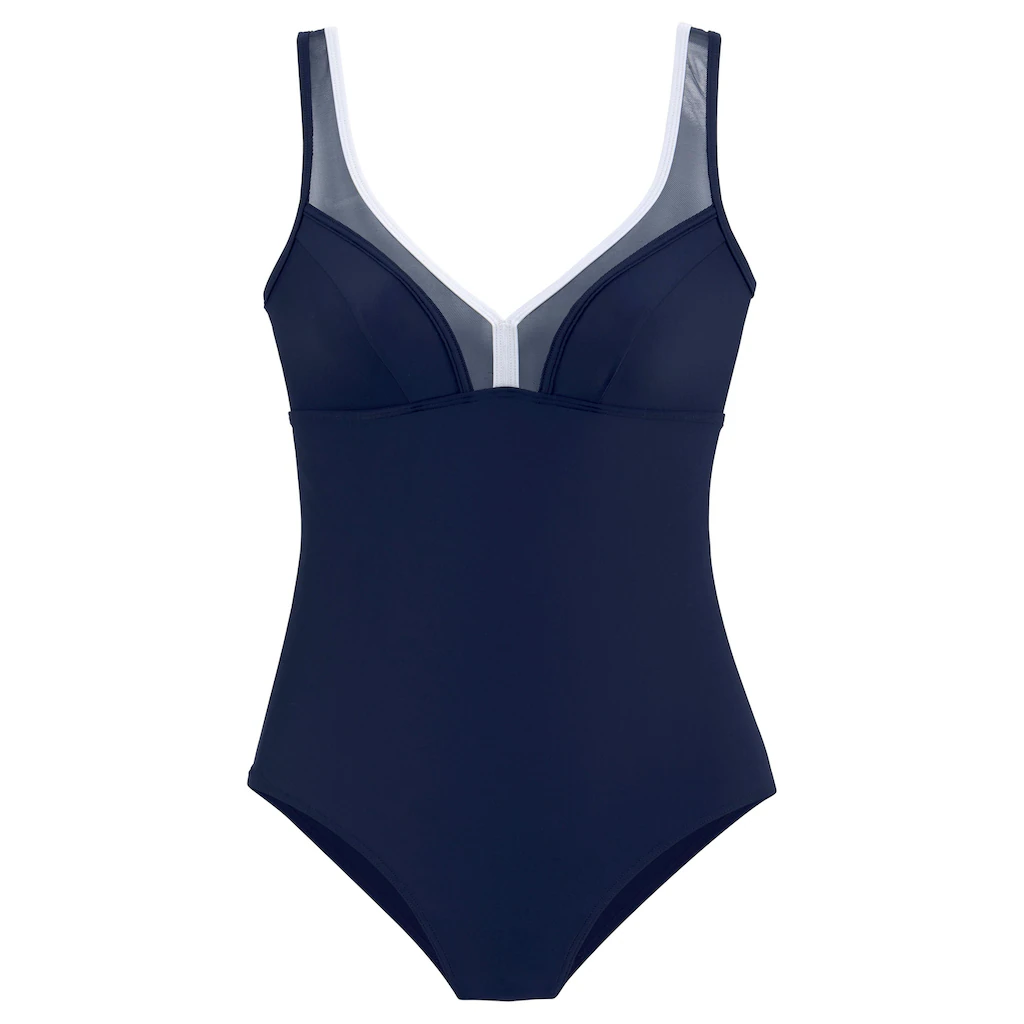 LASCANA Badeanzug Mit Mesh-Einsatz Und Shaping-Effekt Online Kaufen