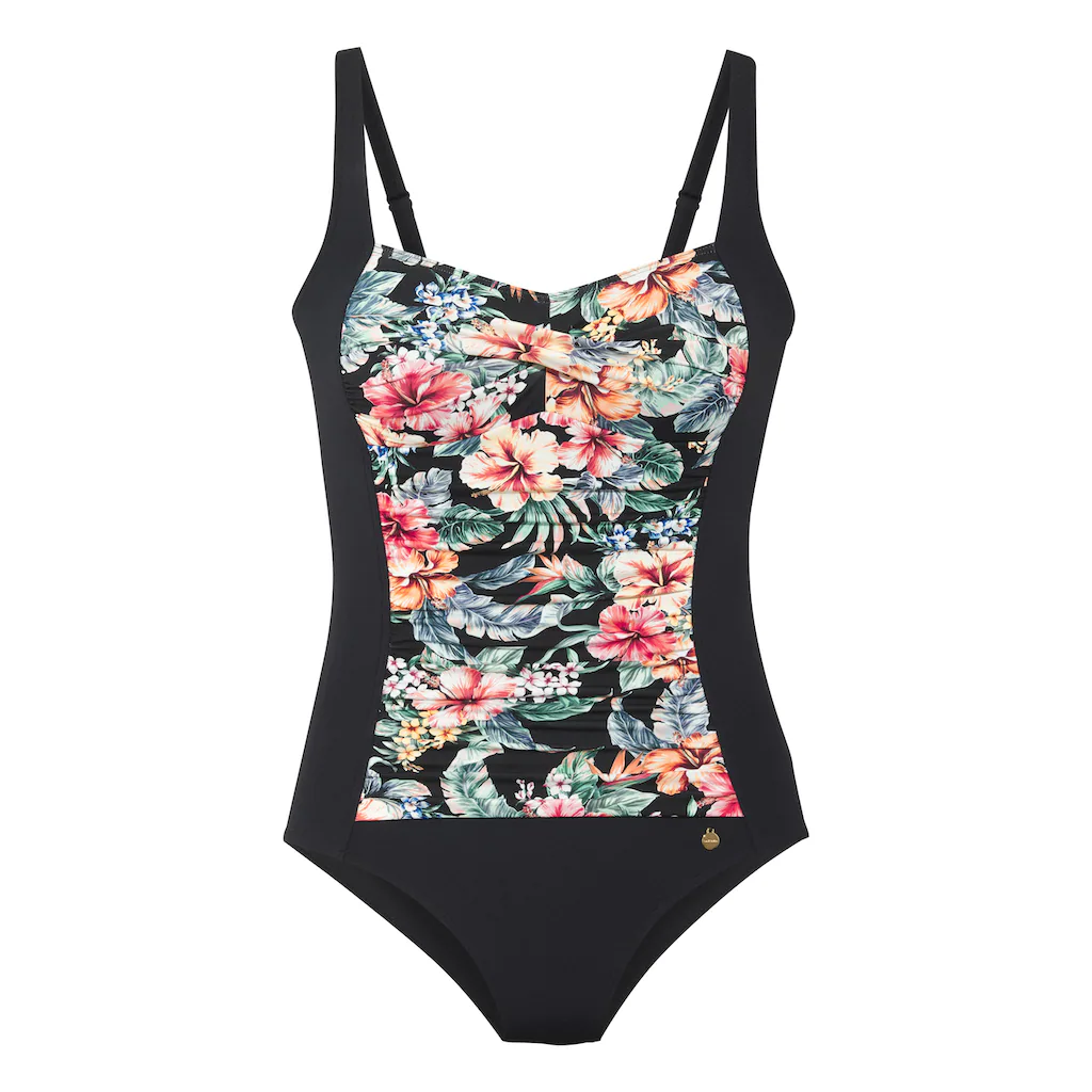 LASCANA Badeanzug »Salsa« Mit Tollem Blumenprint