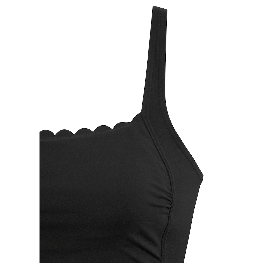 LASCANA Badeanzug »Scallop« Mit Wellenkante Und Shaping-Effekt Bestellen