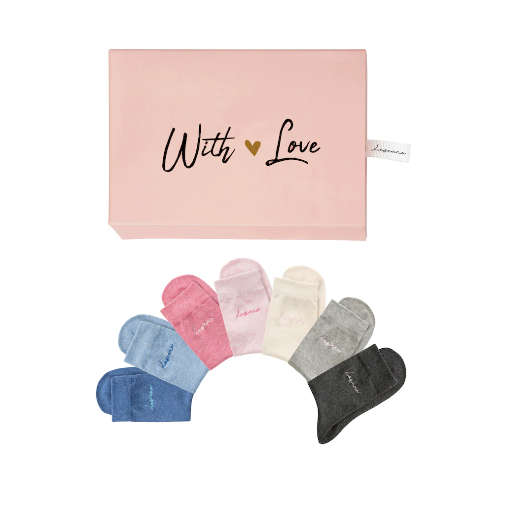 LASCANA Basicsocken (Box 7 Paar) Mit Hochwertiger Logo Stickerei Bestellen