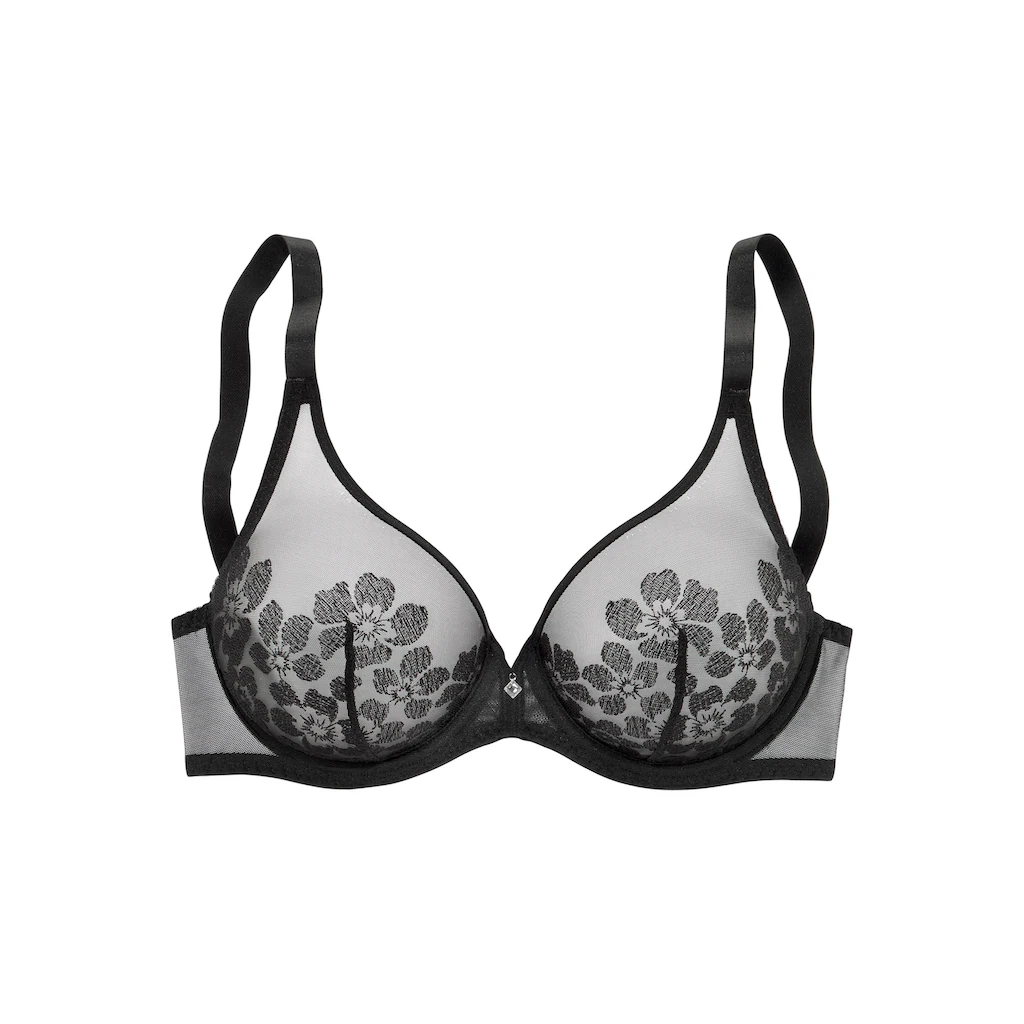 LASCANA Belle Affaire Bügel-BH Aus Leicht Transparenter Stickerei Spitze Sexy Dessous ▷ Für