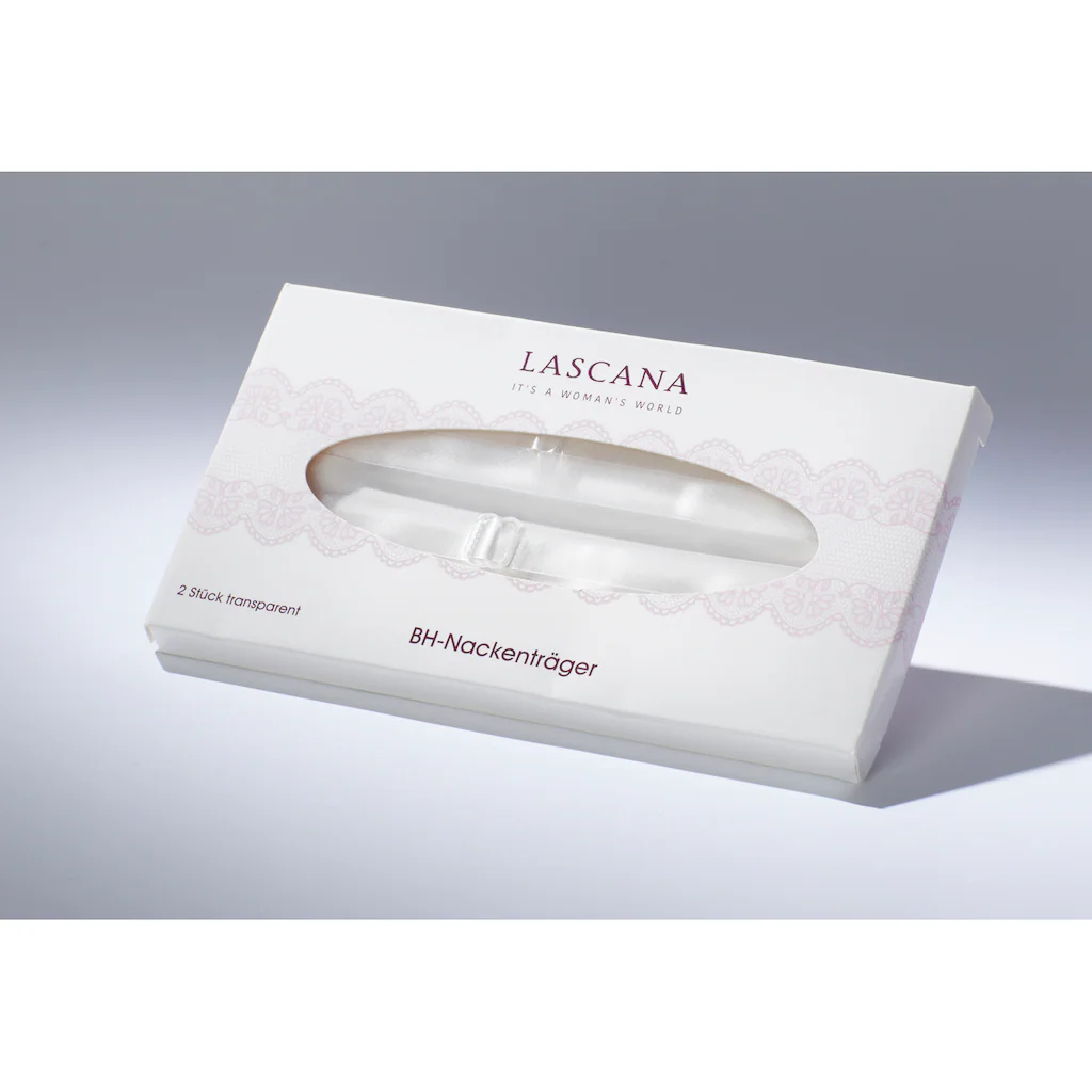 LASCANA BH-Nackenträger (1 Paar) Transparent Leicht Austauschbar Kaufen