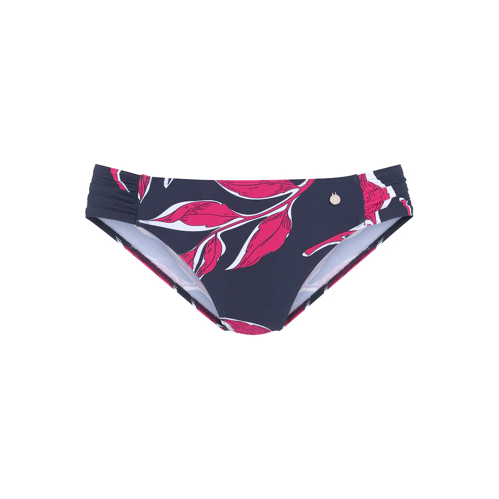 LASCANA Bikini-Hose »Cataleya« Mit Gerafften Einsätzen Online Bestellen