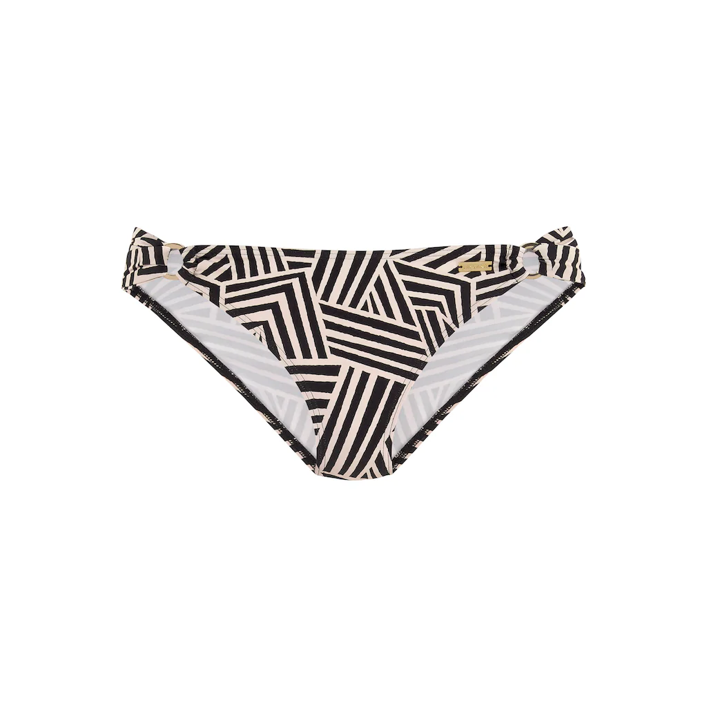 LASCANA Bikini-Hose »Cleo« Mit Geometrischem Druck ▷ Für