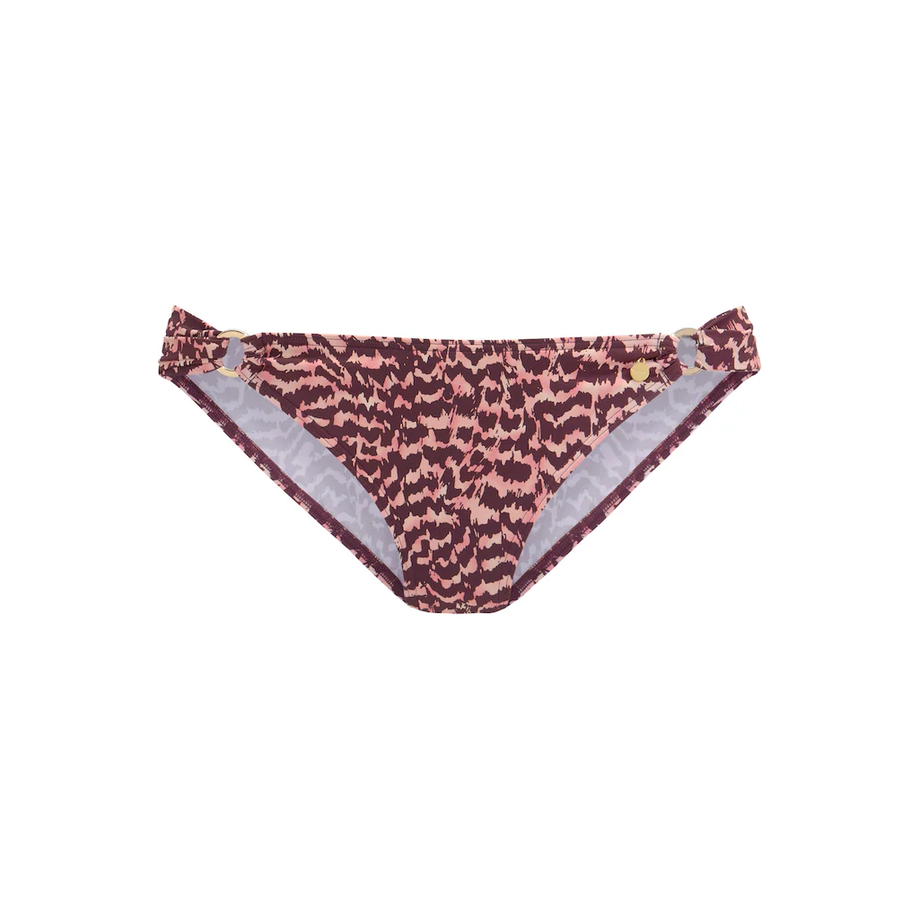LASCANA Bikini-Hose »Holly« Mit Goldfarbenen Zierringen Kaufen