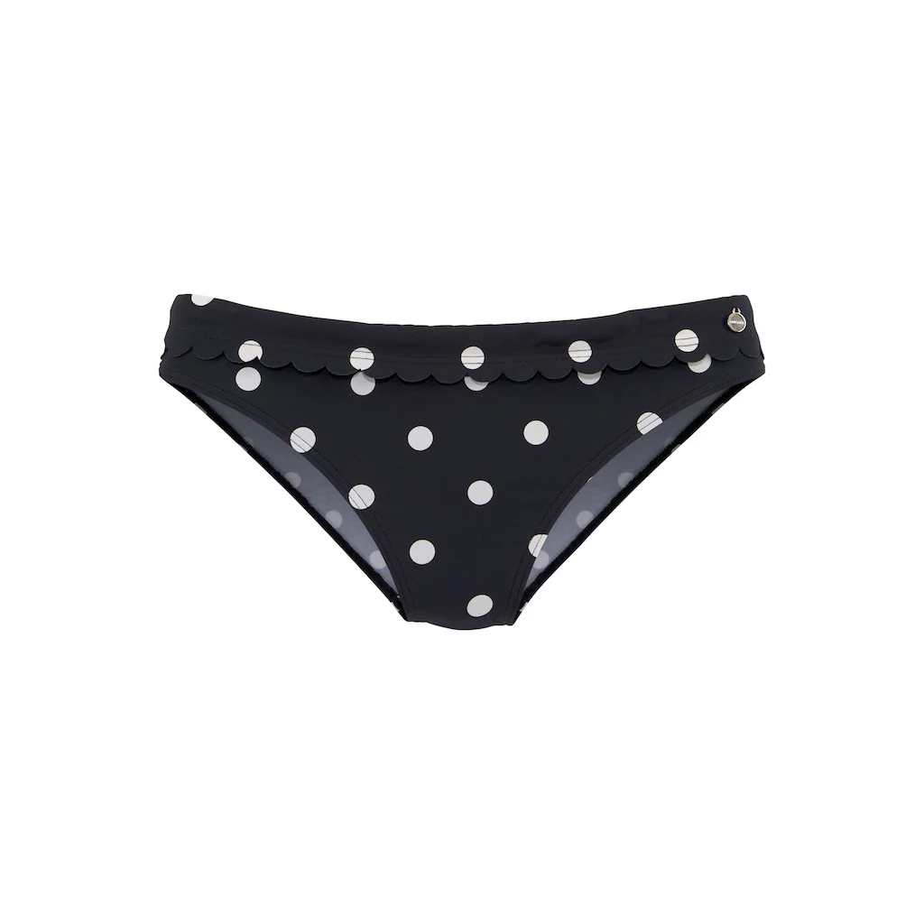 LASCANA Bikini-Hose »Jada« Mit Umschlagbund Und Muschelkante Online Kaufen