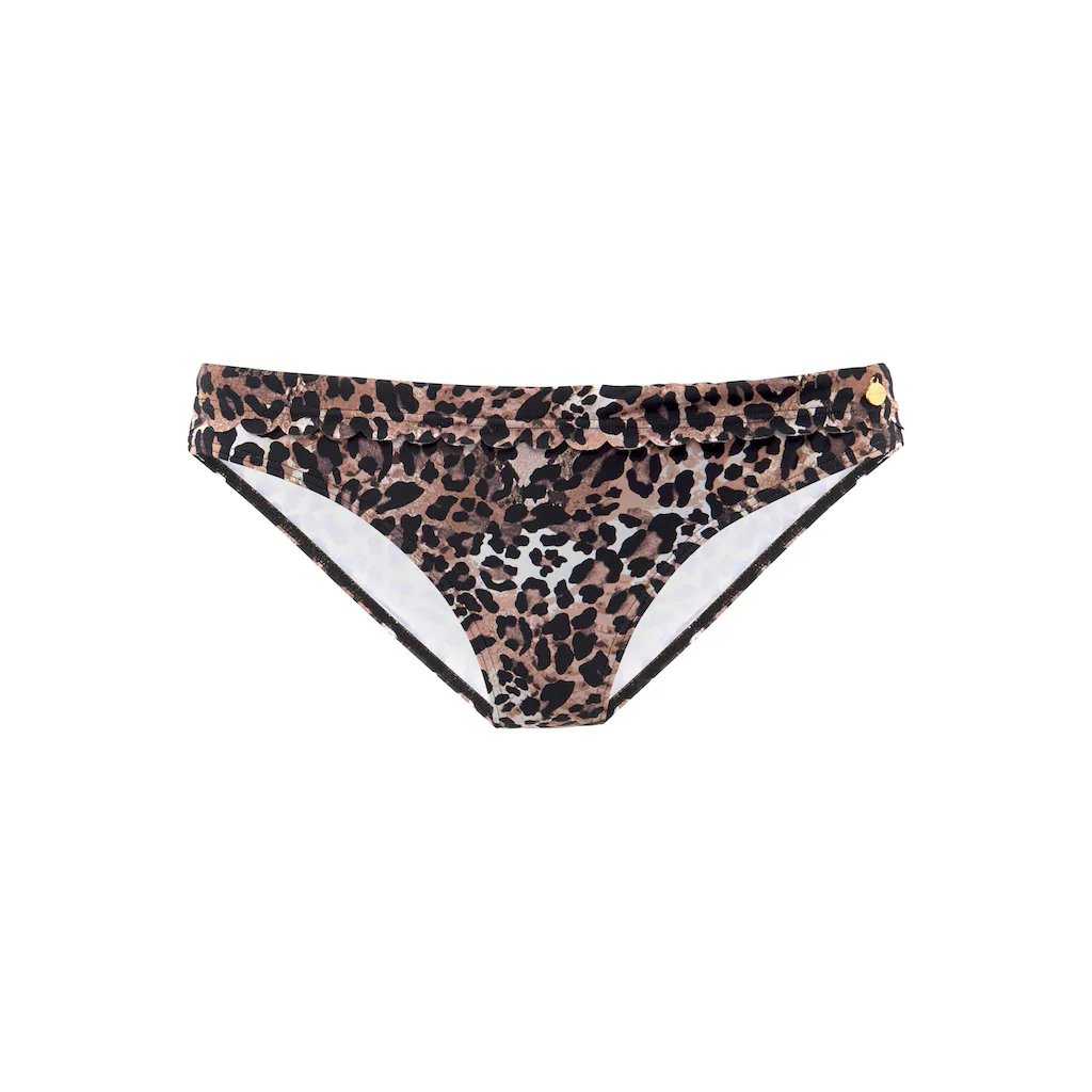 LASCANA Bikini-Hose »Lexa« Mit Umschlagbund Und Muschelkante Kaufen