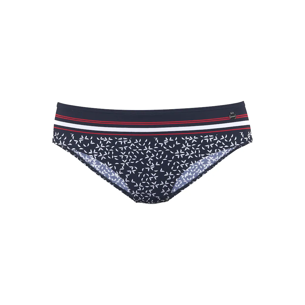 LASCANA Bikini-Hose »Minimal« Mit Minimalistischem Print