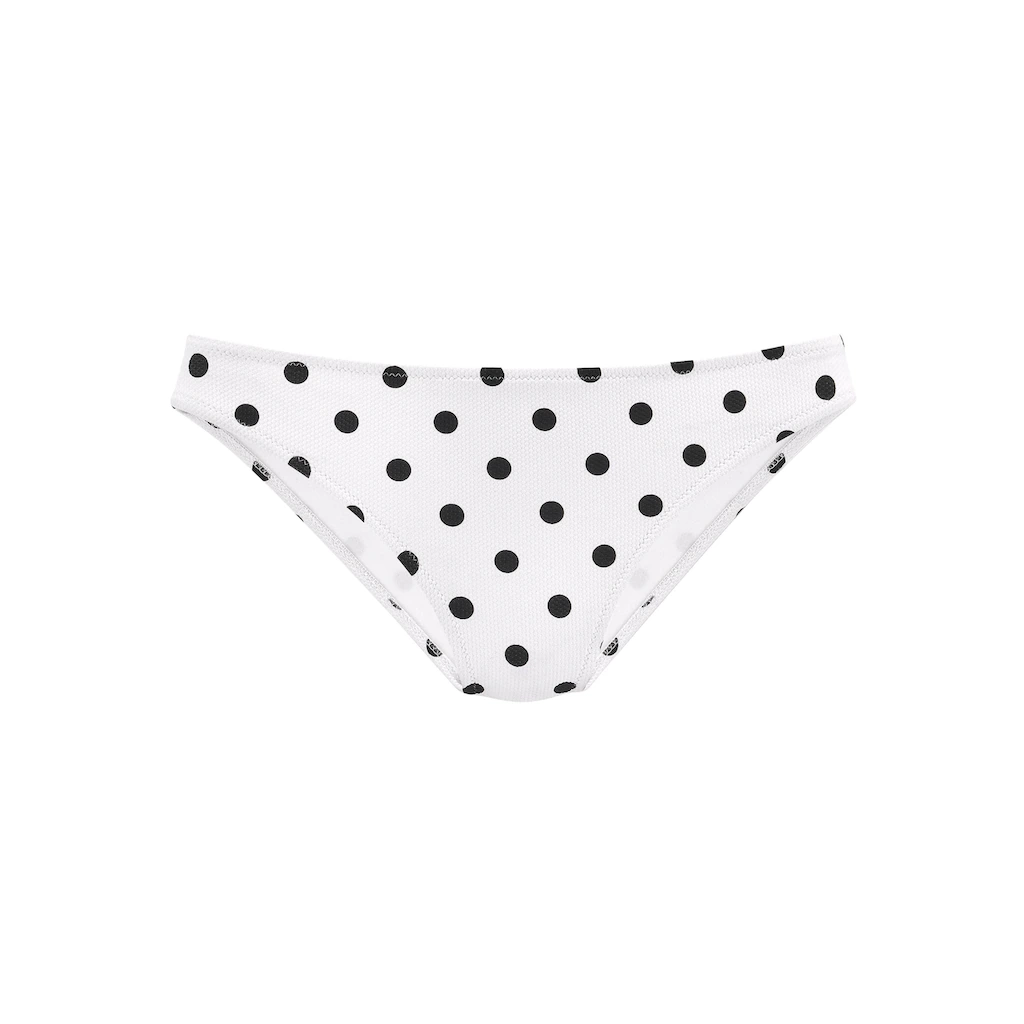LASCANA Bikini-Hose »Powder« Aus Piqué-Strukturware Online Bestellen