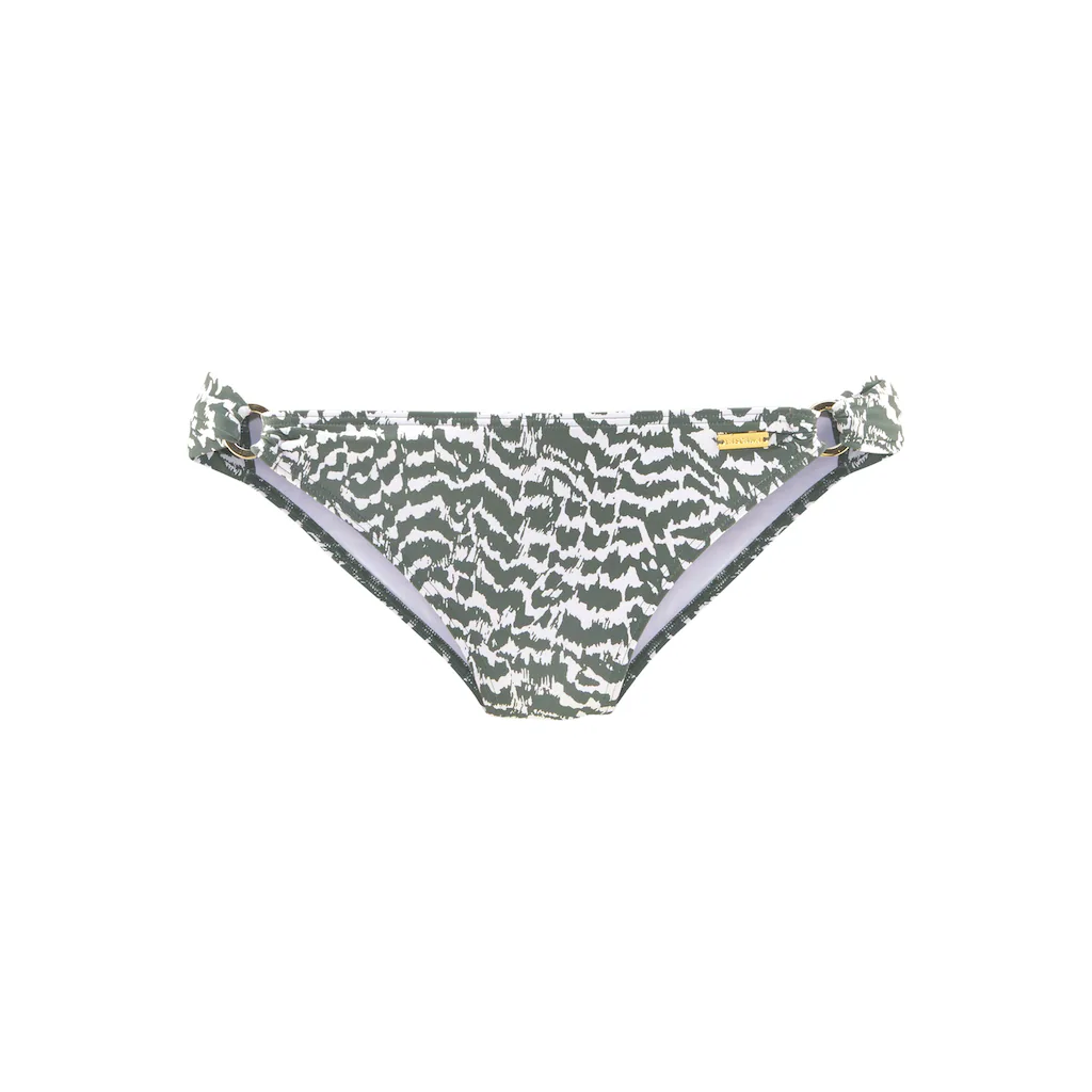 LASCANA Bikini-Hose »Sansa« Mit Goldfarbenen Zierringen Online Kaufen