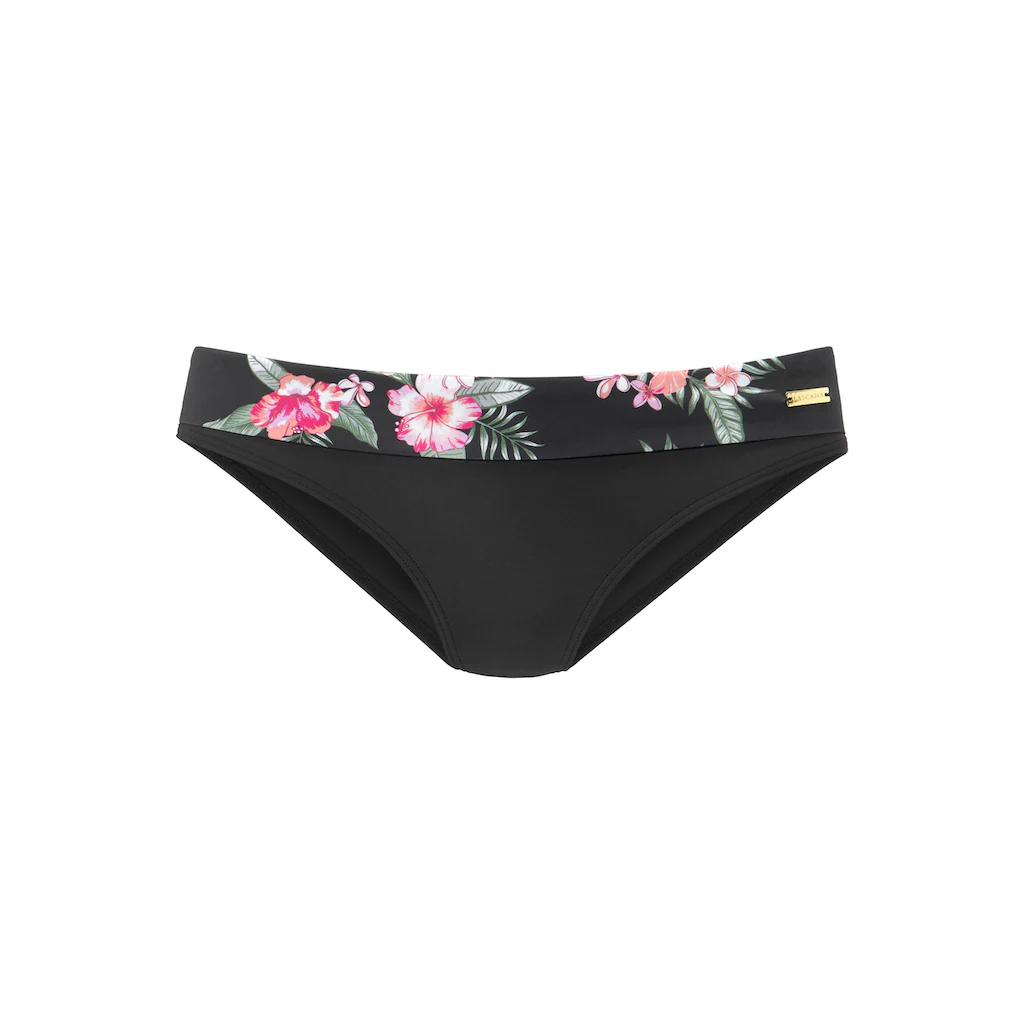 LASCANA Bikini-Hose »Santini« Im Floralen Design Online Bestellen