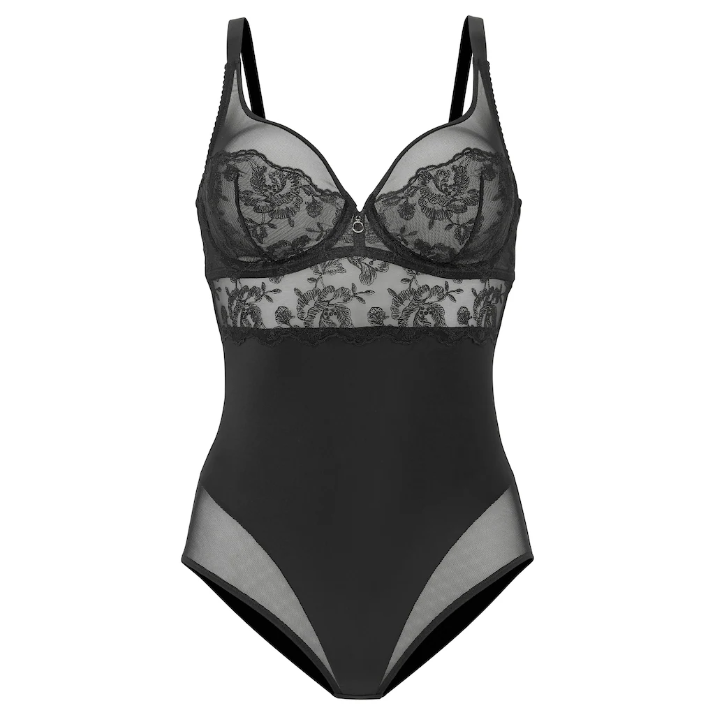 LASCANA Body »Mia« Mit Dezent Transparenten Spitzeneinsätzen Sexy Dessous Reizwäsche Online Kaufen